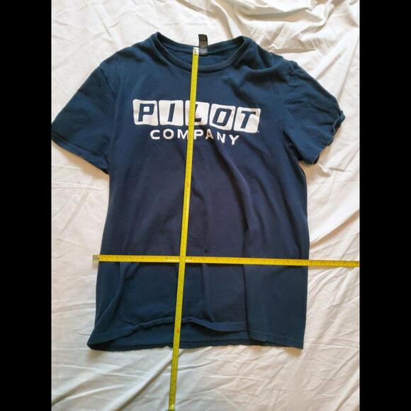 District Concert Tee Pilot Company Navy Blue Men's T-Shirt M - Picture 5 of 5